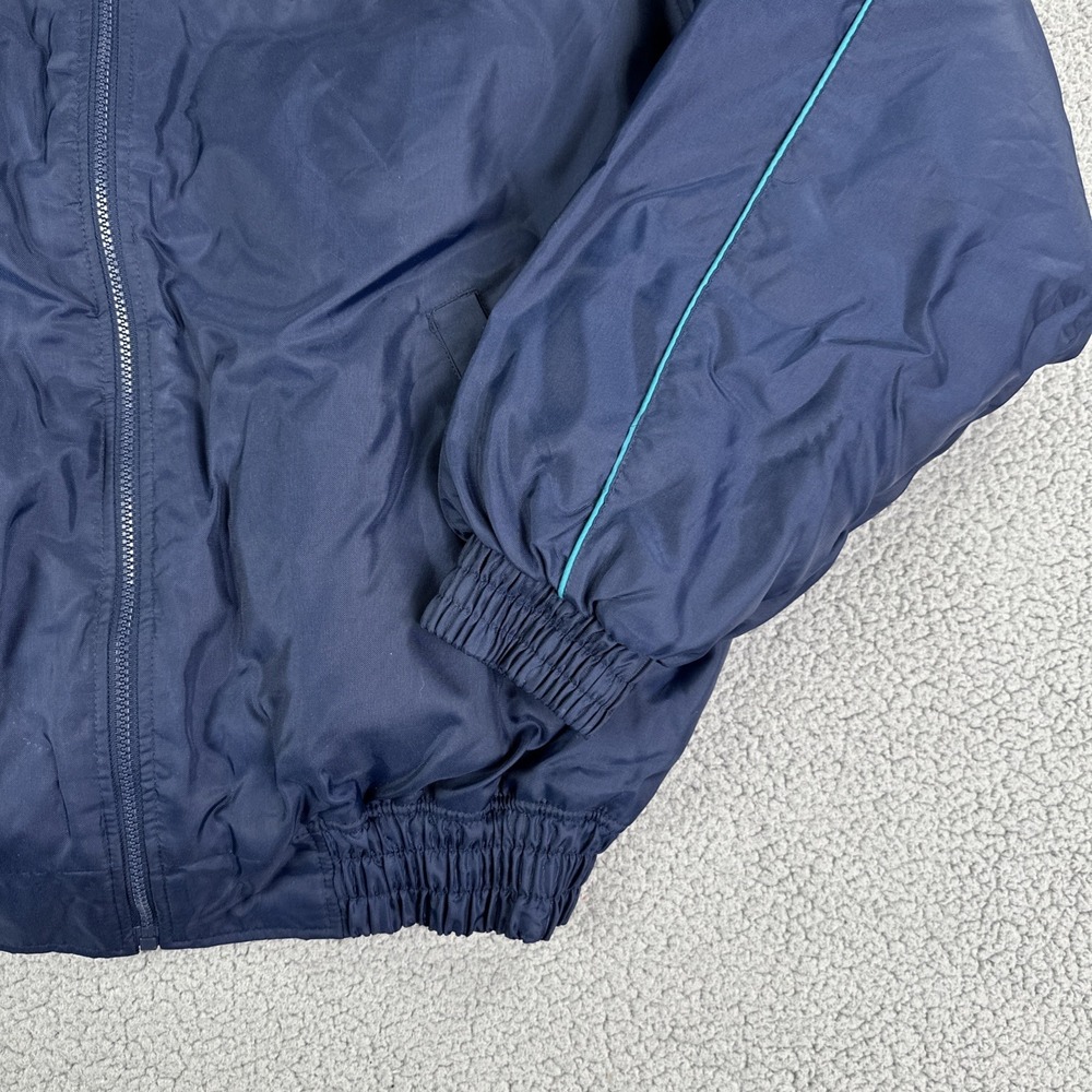 VTG NFL Players INC Miami Dolphins Ricky Williams Jacket Men XL Blue Embroidered - Picture 13 of 16